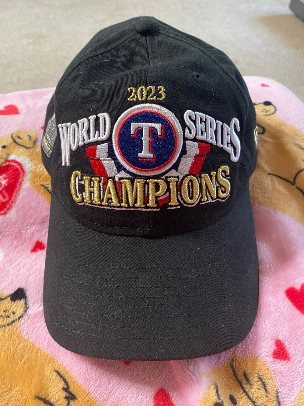 Texas Rangers 2023 World Series Champions Baseball Cap